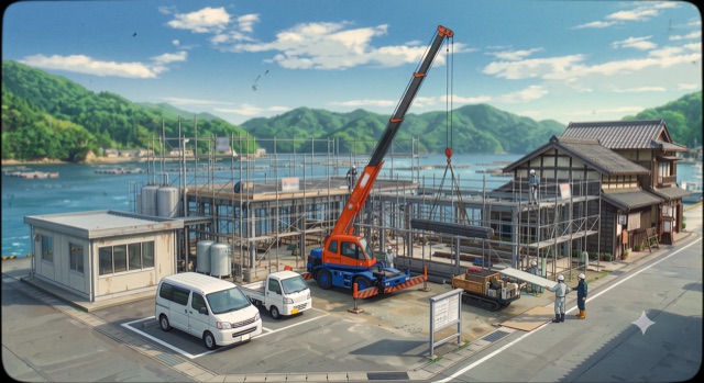 建設現場のイメージイラスト